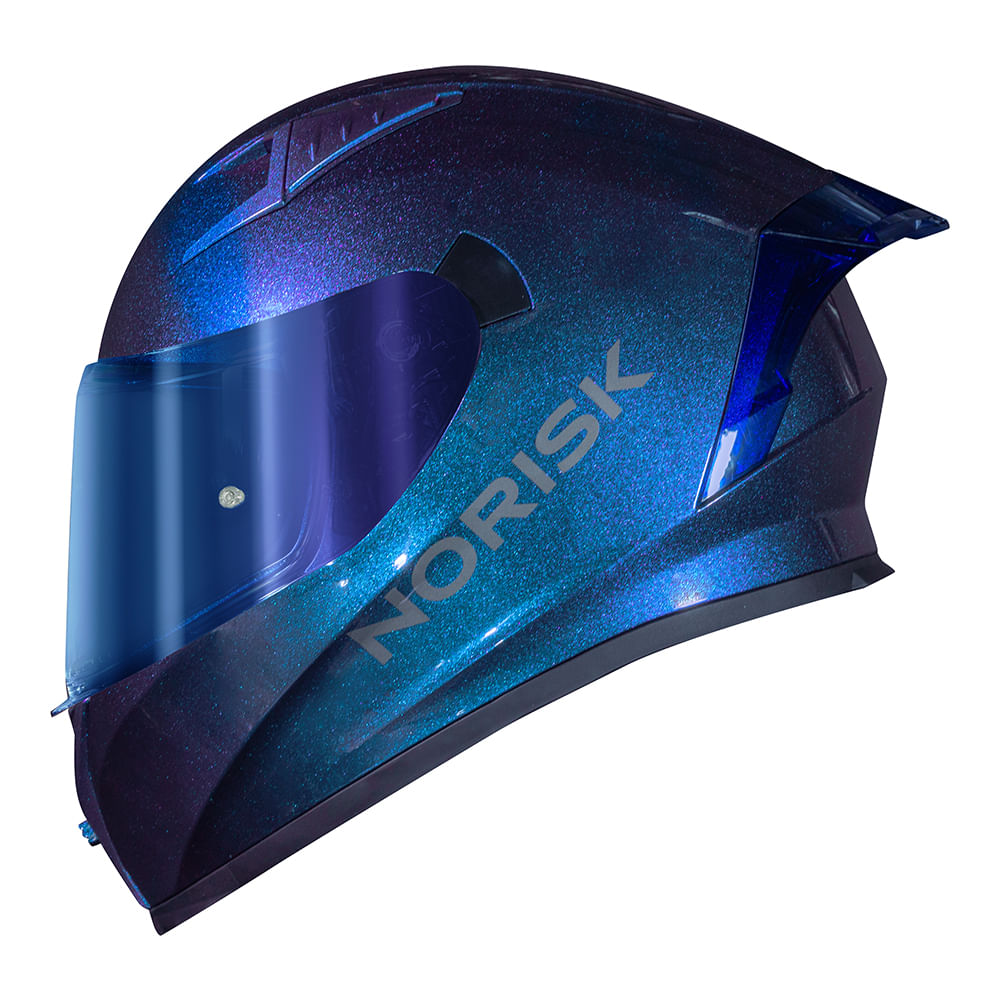 CAPACETE NORISK FLOW MONOCOLOR AZUL - Image 6