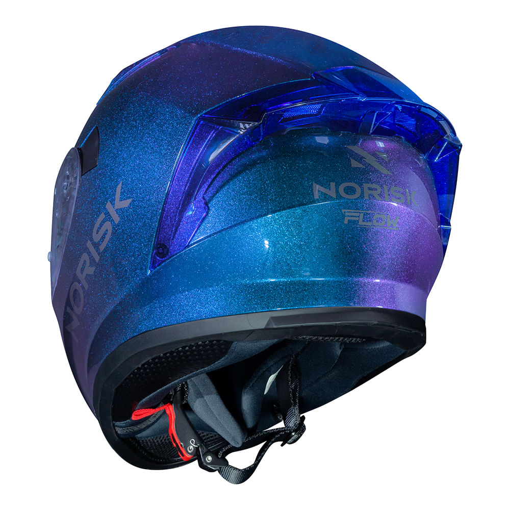 CAPACETE NORISK FLOW MONOCOLOR AZUL - Image 10