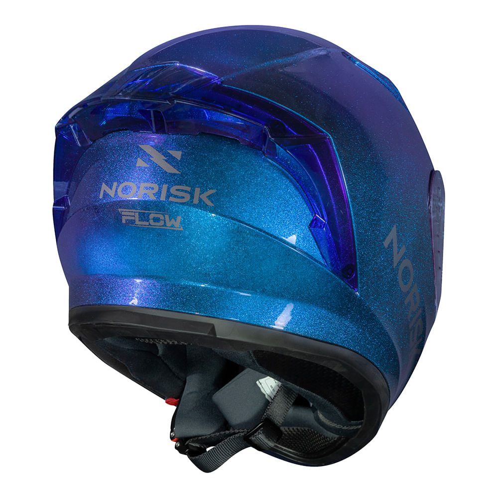CAPACETE NORISK FLOW MONOCOLOR AZUL - Image 2
