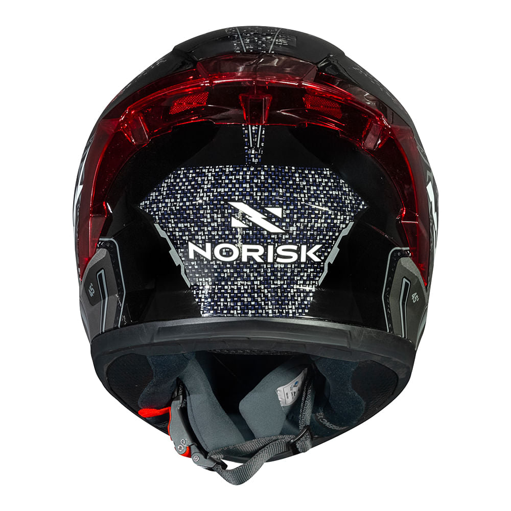 CAPACETE NORISK FLOW ROBOT PRETO - Image 7