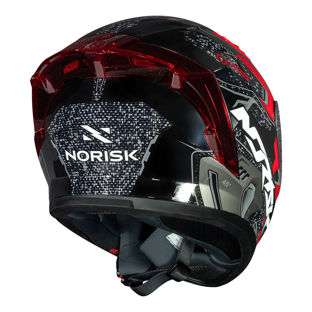 CAPACETE NORISK FLOW ROBOT PRETO - Image 5