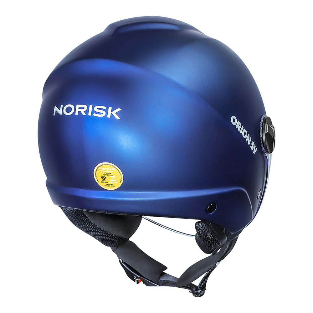 CAPACETE NORISK ORION SV MONOCOLOR AZUL FOSCO - Image 3