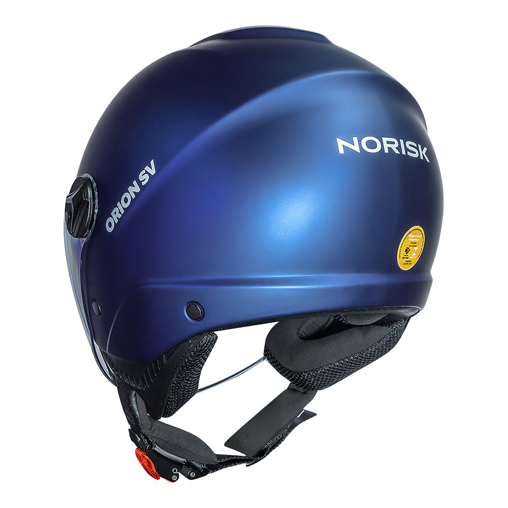 CAPACETE NORISK ORION SV MONOCOLOR AZUL FOSCO - Image 4