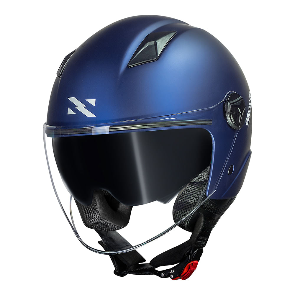 CAPACETE NORISK ORION SV MONOCOLOR AZUL FOSCO - Image 6